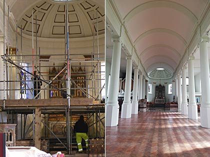 refurb at Gosport church