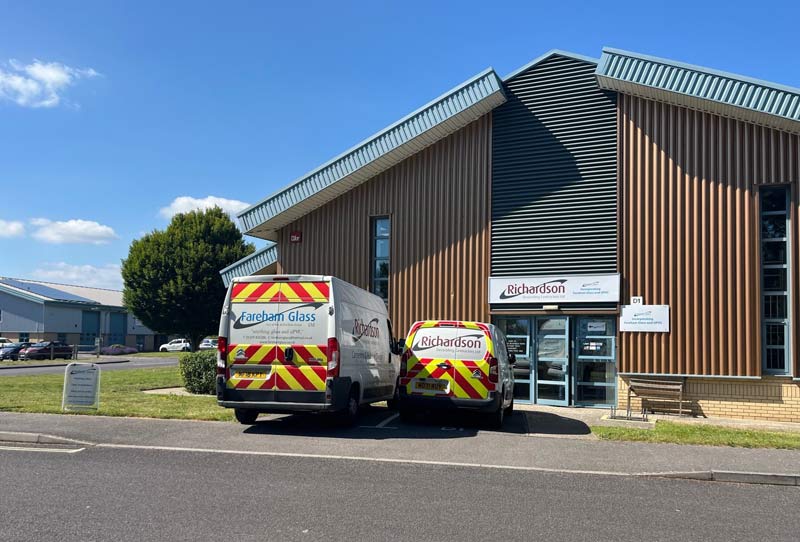 Richardson Decorating Contractors — Unit D1, Heritage Business Park, Gosport
