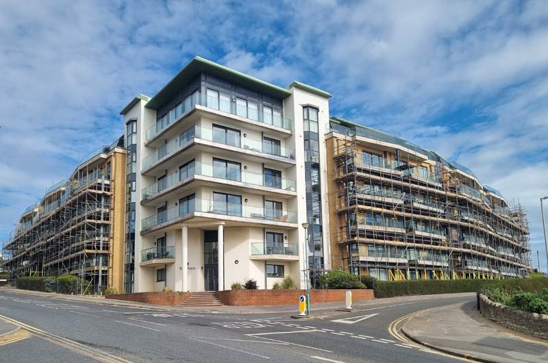The Point at Boscombe — decorating contract by Richardson Decorating